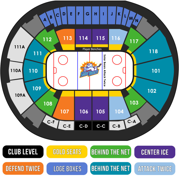 Calendário de jogos Orlando Solar Bears 2017